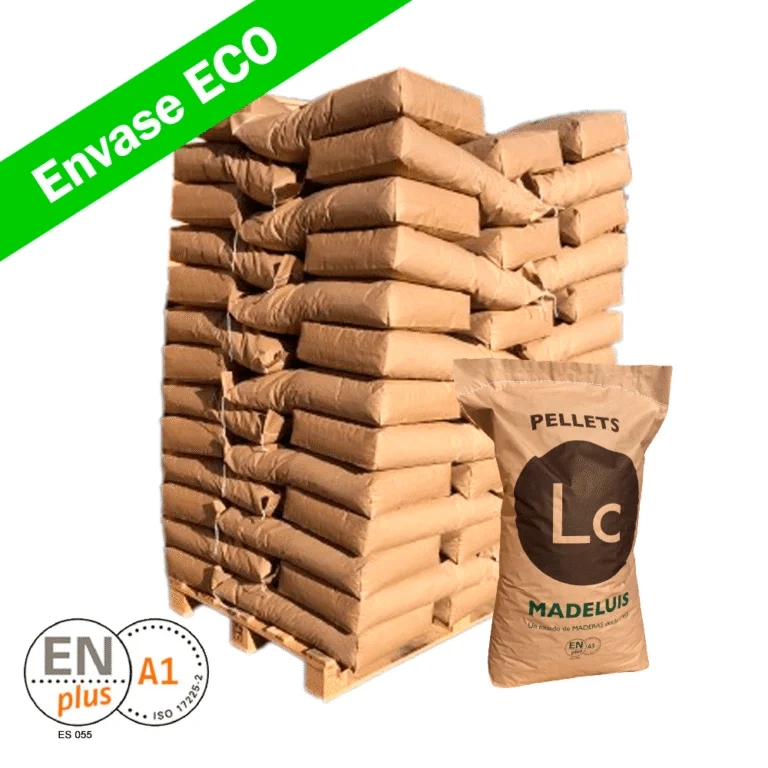MADELUIS PELLET – Palet de 65 sacos de pellets