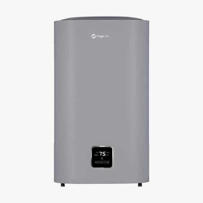 MEGALIFE CALENTADOR DE AGUA ELÉCTRICO SLIM SILVER 100 L
